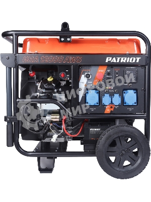 Электрогенератор бензиновый Patriot GRA 12000AWS, 12 кВт, 62 дБ, 155 кг