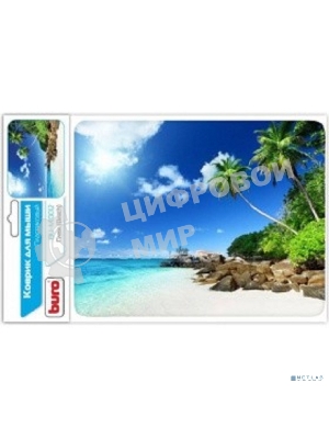 Коврик для мыши Buro BU-M10012 рисунок/пляж