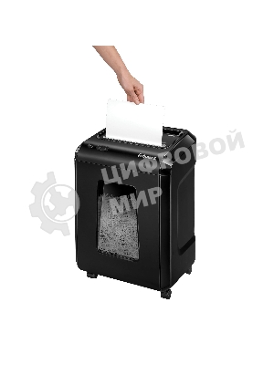 Шредер Fellowes Powershred 92Cs FS-1719301 P-4, 4х38мм, 18лст., 25лтр., уничтожает: скобы, карты, скрепки, CD