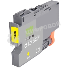 Картридж струйный Cactus CS-LC426XLY желтый (54 мл) для Brother MFC-J4335DW/J4340DW/J4535DW/J4540DW