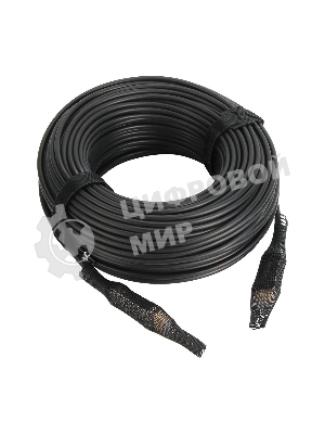 Активный оптический кабель HDMI 19M/M,ver. 2.0, 4K@60 Hz 80m VCOM