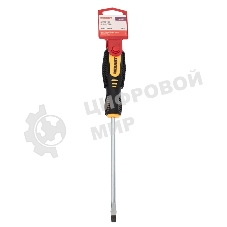 Отвертка шлицевая Rexant SL 6х150 мм, двухкомпонентная рукоятка