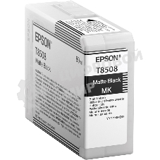 Картридж струйный черный матовый T850800 UltraChrome HD 80мл