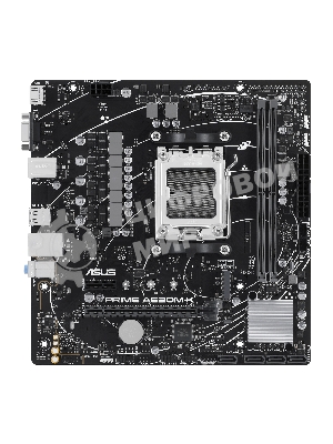Материнская плата ASUS PRIME A620M-K, AM5, AMD A620, 2xDDR5, 4xSATA, 1xM.2, 1xPCI-E 4.0 x16, 1xPCI-E x1, 1xHDMI, 1xVGA, 1x 1Gb LAN, 4xUSB-A 3.2 Gen 1, 2xUSB-A 2.0, 3x3.5 мм, 7.1, Micro-ATX