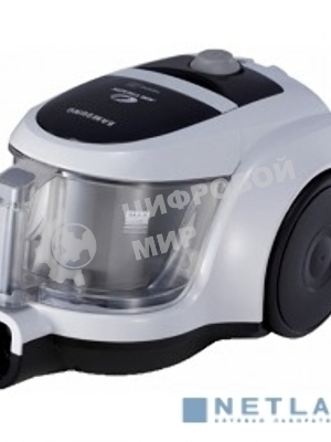 Пылесос Samsung SC4520 белый, 350/1600 Вт, уборка сухая, пылесборник контейнер 1.3 л