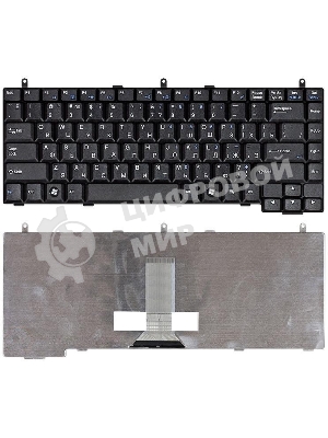 Клавиатура для ноутбука MSI Megabook VR330X VR330XB VR330, черная