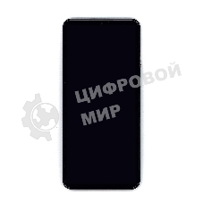 Дисплей для Samsung Galaxy M12 SM-M127 в сборе с тачскрином и рамкой черный