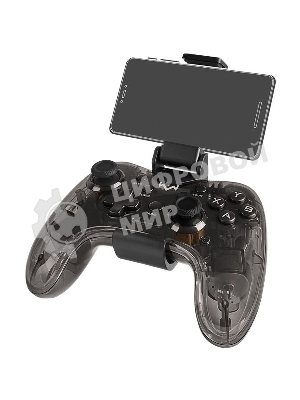 Геймпад SVEN GC-5050 черный Bluetooth Беспроводной виброотдача обратная связь (в компл.:держатель для смартфона/кабель USB) (SV-016029)