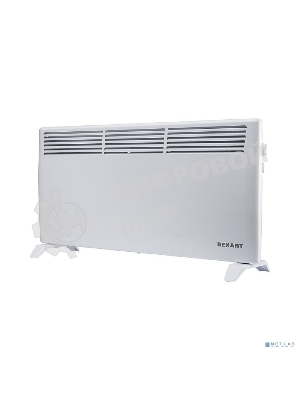 Конвектор электрический Rexant белый, 2000 Вт, 25 м2, термостат