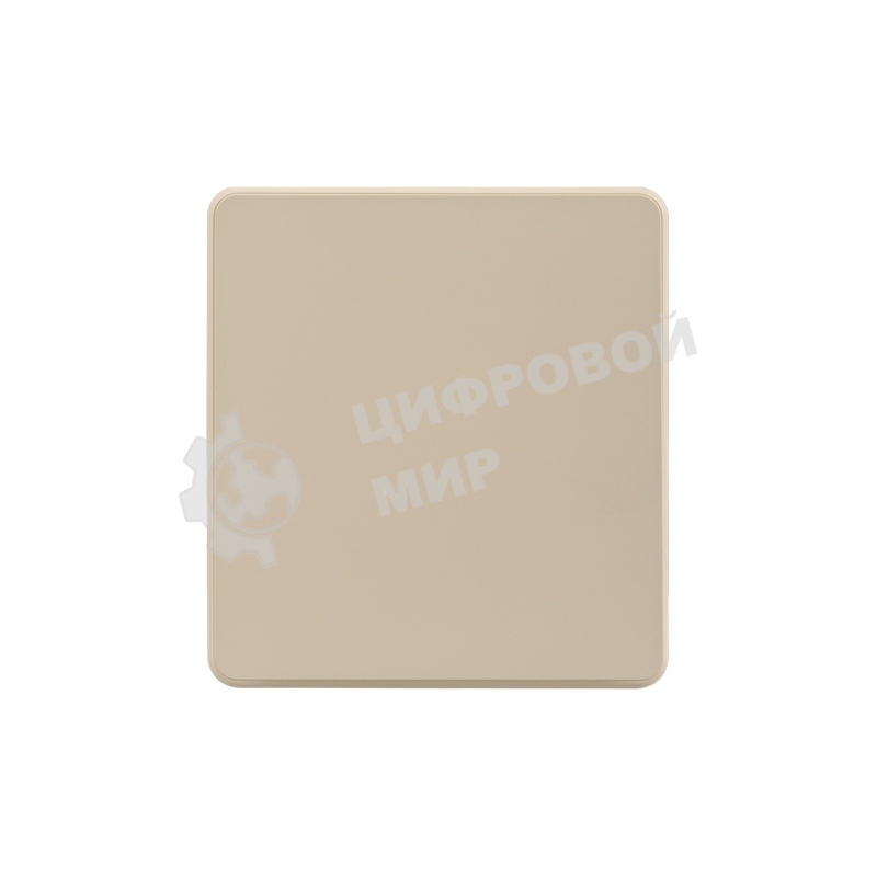 Выключатель KRANZ ROUND 1 кл возвратный 10А с/у шелк