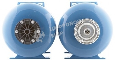 Гидроаккумулятор горизонтальный ГП 24 к, комбинированный фланец