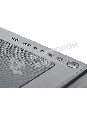 Компьютерный корпус AeroCool/Formula F-33RGb черный без БП ATX 3x120мм 2xUSB 2.0 1xUSB 3.0 audio bott PSU