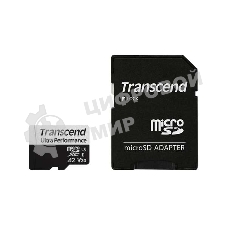 Флеш карта Transcend 128Gb UHS-I U3 мicroSD w/ adapter A2 Ultra Performance R/W:160/125 Mb/s