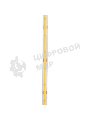 Лента светодиодная Rexant 24В, COB 8Вт/м, 320 LED/м, 6500K, 8мм, 5м, IP20