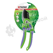 Секатор с наковальней Palisad 215 мм, регулировка захвата, двухкомпонентные рукоятки