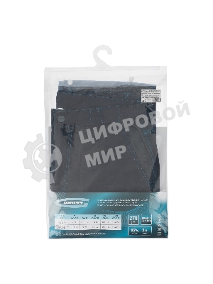 Брюки профессиональные рабочие, 97% хлопок 3% спандекс, XXL Gross