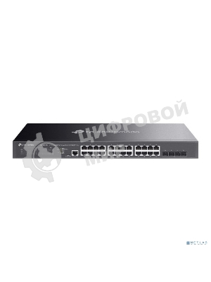 Коммутатор JetStream 24-Port 2.5GbASE-T L2+ Managed Switch with 4 10GE SFP+ SlotsPORT: 24× 2.5G RJ45 Ports, 4× 10G SFP+ Slots, RJ45/Micro-USB Console PortSPEC: 1U 19-inch Rack-mountable Steel CaseFEATURE: Integration with Omada SDN Controller, Static Routi