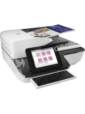 Сканер HP Scanjet Enterprise Flow N9120 fn2 Flatbed Scanner (A3,600x600 dpi,24 bit, USB,ADF 200 sheets, 120ppm A4, Duplex, 1y warr, replace L2683B)