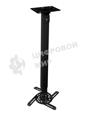 Кронштейн для проектора Buro PR05-B макс.13.6кг потолочный поворот и наклон черный