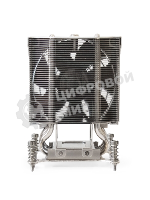 Кулер для процессора ExeGate ESNK-P0051AP4.PWM.4U.115x.Cu серебристый, 92 мм, алюминий/медь, 3800 об/мин, 44 дБ, 4 pin, 165 Вт, 125.8 мм