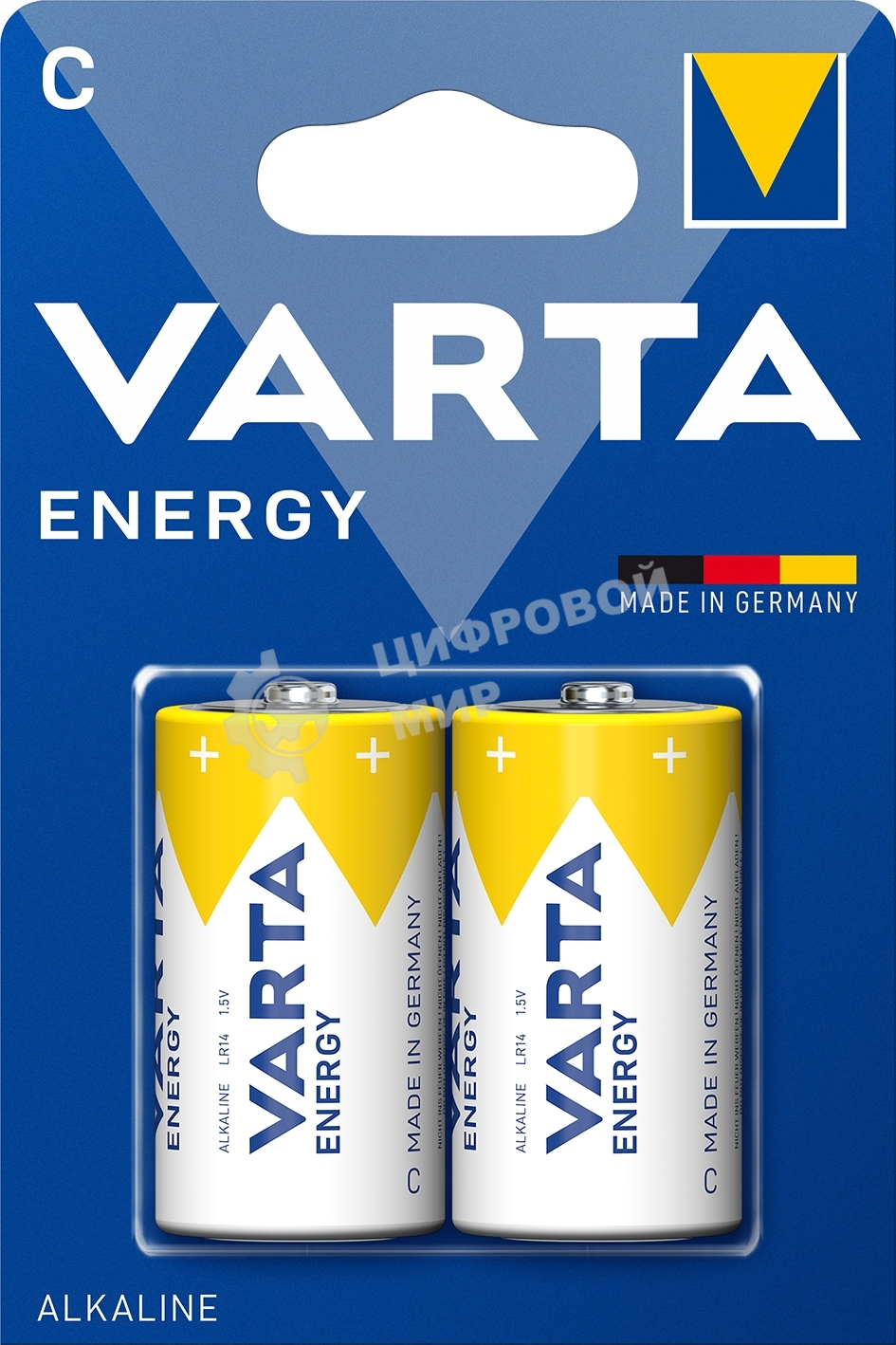 Батарейки VARTA ENERGY C бл. 2