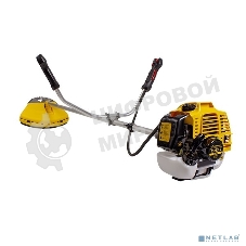 Триммер Champion T523S-2 Мощность двигателя 1.4/1.9 кВт/л.с, Вес без режущей насадки 8 кг, Объем двигателя 51,7 см3, Объем топливного бака 950 мл, Максимальный расход топлива 610 г/кВт•ч/мл/ч, Тип рукоятки U-образная, штанга прямая Неразъемная, Длина штанги 1493 мм, Толщина корда 2,4 мм, Нож, кол-во зубцов/диаметр/диаметр посадки 3/255/25,4, Ширина кошения кордом/ножом 400/255 мм, Обороты холостого хода 2800 об/мин. Голова+Штанга.