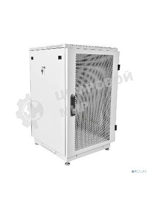 Шкаф телекоммуникационный напольный 18U Шкаф состоит из: 11186845111, 21186800001 (600x800) дверь перфорированная (2 места), ШТК-М-18.6.8-4ААА