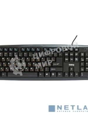 Клавиатура проводная Dialog KM-025U Multimedia USB черный
