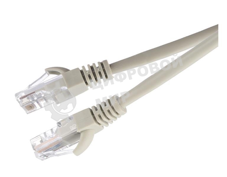 Кабель GoPower PATCH RJ-45(M)-RJ-45(M) 00-00029033 0.5M серый