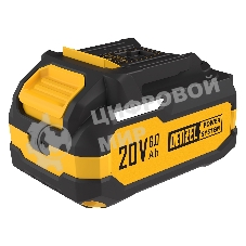 Батарея аккумуляторная Denzel BH-20-6.0, Li-Ion, USB, 20 В, 6,0 Ач