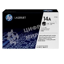 Картридж лазерный HP CF214A черный LaserJet 700 MFP M712 (10 000 стр.)