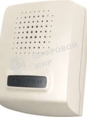 Звонок дверной проводной Сверчок трель 220В 80-90дБА бел. Тритон СВ-03