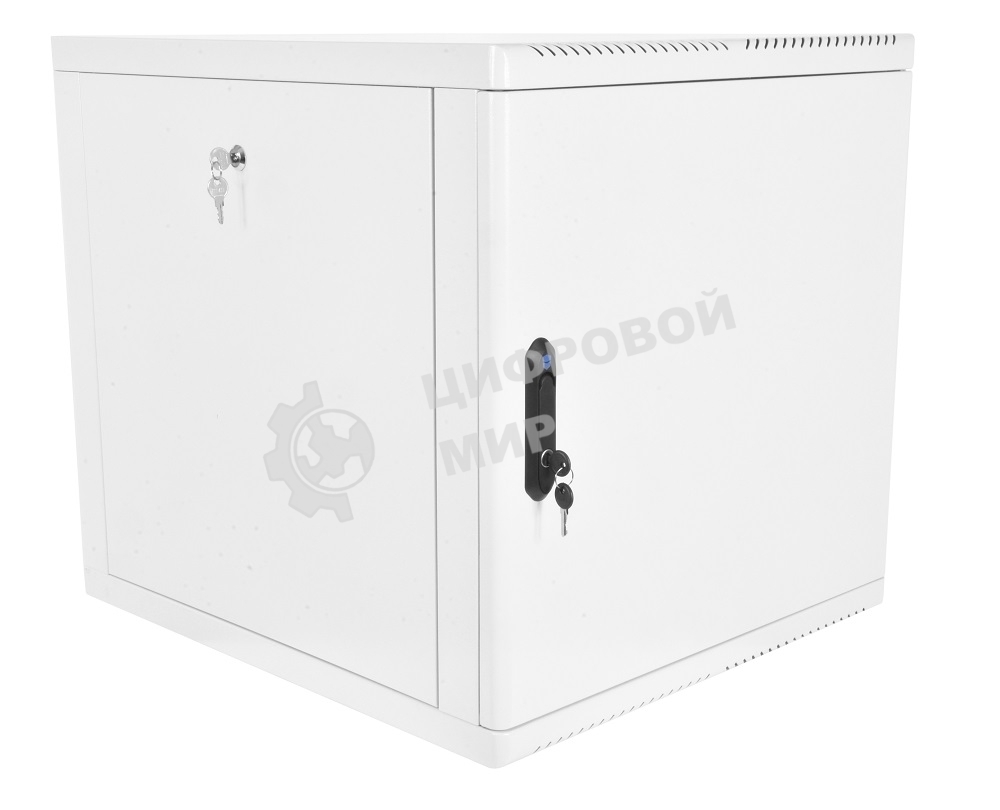 Шкаф телеком. настенный разборный 12U (600х650), съемные стенки, дверь металл (ШРН-М-12.650.1) (1 коробка)