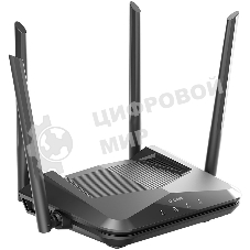 Двухдиапазонный гигабитный Wi-Fi 6 маршрутизатор D-Link DIR-X1530/RU/A1A AX1500 (466526)