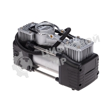 Компрессор поршневой автомобильный Rexant усиленный двухпоршневой с цифровым манометром и функцией автостоп (60л/мин, 10 АТМ)