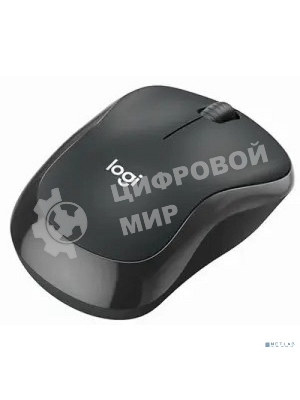 Мышь беспроводная Logitech M240 SILENT графитовый, 4000 dpi, Bluetooth, кнопки - 3