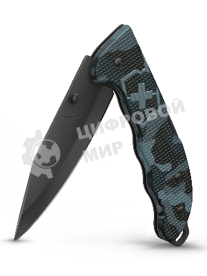 Нож перочинный Victorinox Evoke BSH Alox Navy (0.9425.DS222) 136мм 4функц. синий камуфляж подар.коробка