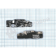 Плата разъема питания с микрофоном для Xiaomi Redmi Note 6
