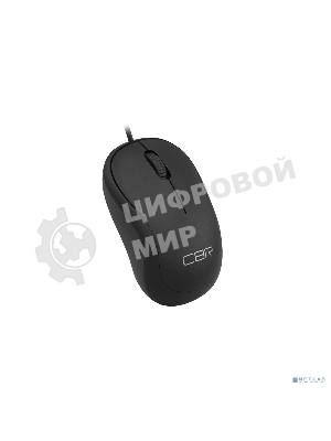 Мышь проводная CBR CM 106 черный, 1000 dpi, USB, кнопки - 3