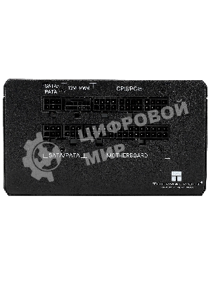 Блок питания Thermalright, 750W 80+ Bronze (ATX, 3.0, PCIe 5.0, Full modular, 1x24(20+4)pin, 2xCPU 8(4+4)pin, 4xPCIe*2 8(6+2)pin, 3xSATA3, 1x12+4pin (12VHPWR PCIe 5.0 12+4pin 600mm), 3xMOLEX4pin, Active, 120x120мм, 150x140x86mm, APFC, black)