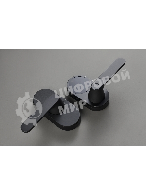 Умный замок Aqara Smart Door Lock U300 навесной разбл.отпеч.паль./код/пар/NFC/прил/мех.кл черный (DL-D02D BL)