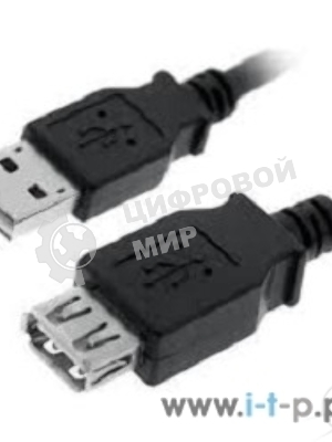 Кабель Rexant USB-А (male) - USB-A (female) 1.8M