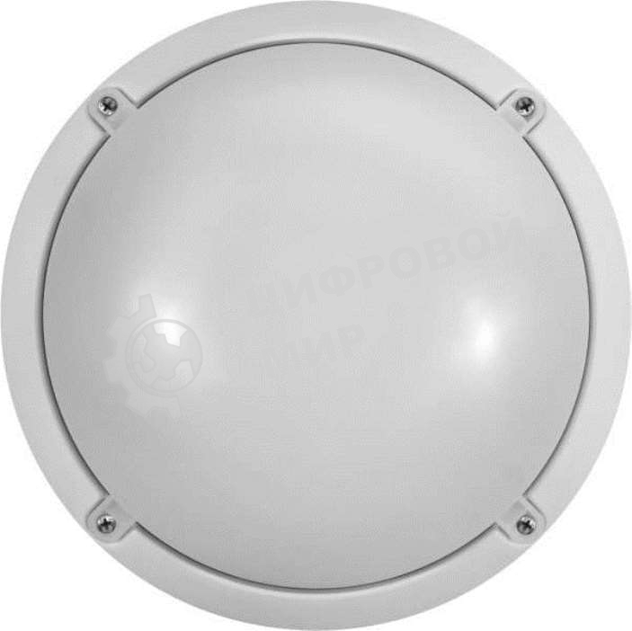 Светильник светодиодный ЖКХ Онлайт 71686 OBL-R1-12-4K-WH-IP65-LED