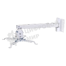 Кронштейн для проектора Cactus CS-VM-PRE01-WT белый макс.20кг настенный и потолочный поворот и наклон