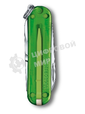 Нож перочинный Victorinox Classic Green Tea (0.6223.T41G) 58мм 7 функций карт.коробка