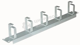 Кабельный органайзер Горизонтальный C3 Solutions CO-H G NT082307 односторонний кольца 1U шир.:19