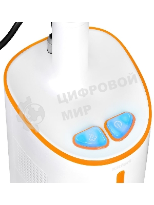 Пылесос паровой Kitfort КТ-5157-2 1000Вт белый/оранжевый