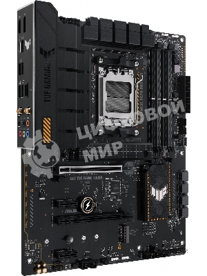 Материнская плата ASUS TUF GAMING A620-PRO WIFI, AM5, AMD A620, 4xDDR5, 4xSATA, 2xM.2, 1xPCI-E 4.0 x16, 1xPCI-E 3.0 x16, 2xPCI-E x1, 1xHDMI, 1xDP, 1x 2.5Gb LAN, 3xUSB-A 2.0, 2xUSB-A 3.2 Gen 2, 1xUSB-C 3.2 Gen 1, 5x3.5 мм, 7.1, ATX