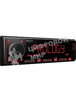 Автомагнитола Prology CMX-260, 1 DIN, Bluetooth, USB Type-A, AUX, пульт ДУ
