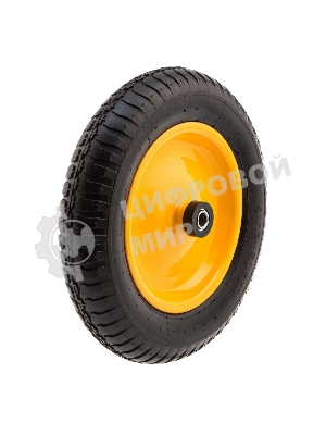 Колесо пневматическое Palisad 3.00-8, D360 мм, подш. внут. диам. 16 мм, длина оси 92 мм